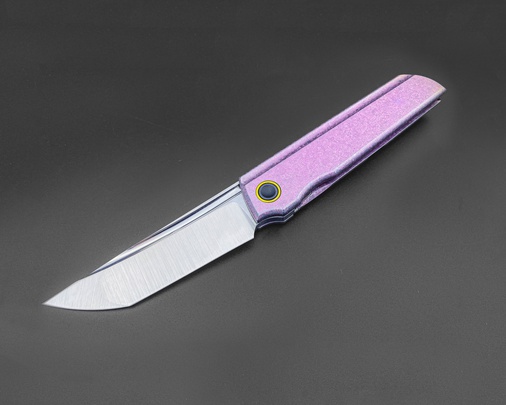 Складной нож Common M390 CrystalTi pink