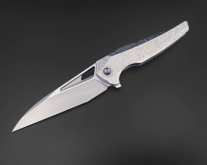 Складной нож Magpie M390 CrystalTi beadblast