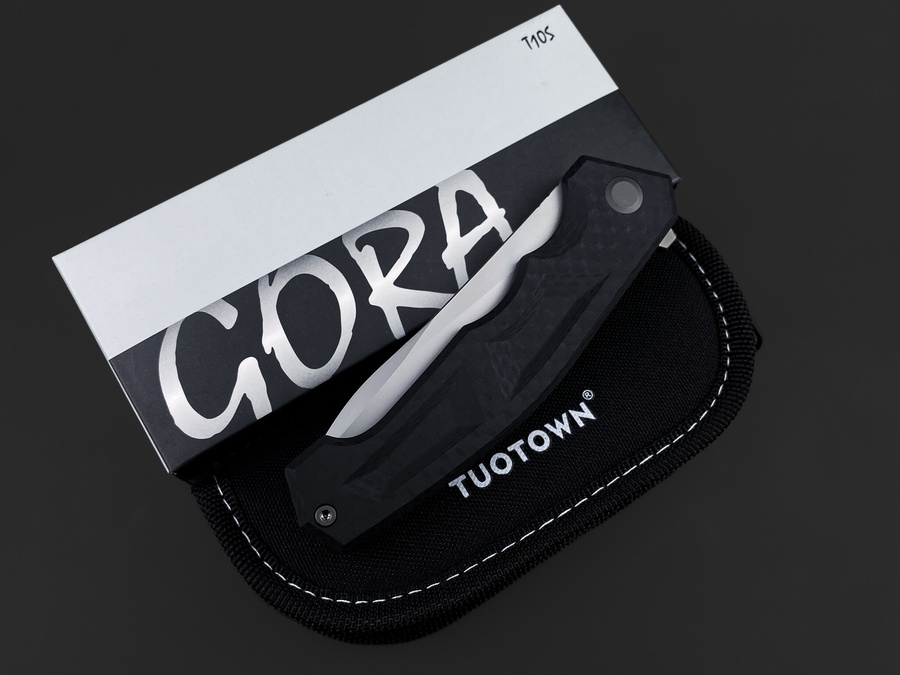 Складной нож Gora T10S Carbon G10