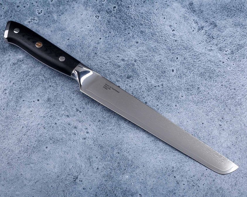 Кухонный нож Сашими VG10/Damascus 618005