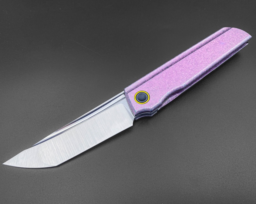 Складной нож Common M390 CrystalTi pink