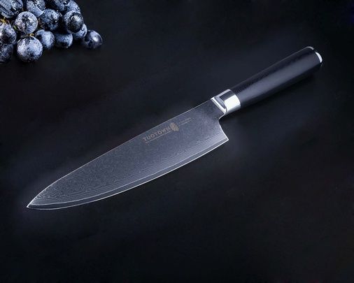 TG-D7 G10 Нож дамасская сталь VG10