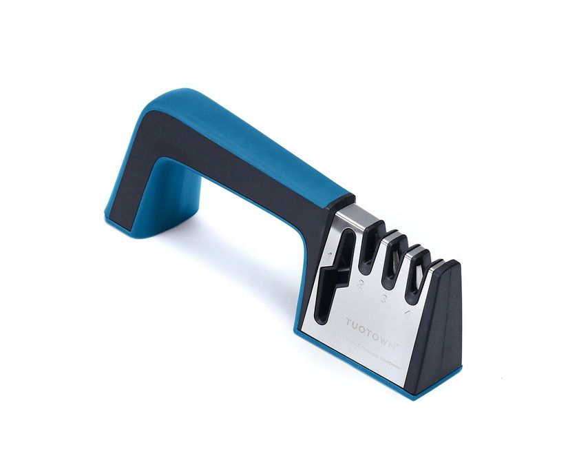 Ножеточка с разъемом для заточки ножниц S401-BL, цвет синий