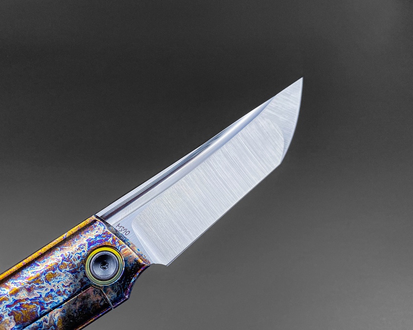 Складной нож Common M390 Flamed Titanium