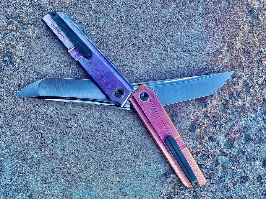 Складной нож Common VG10 Electric blue