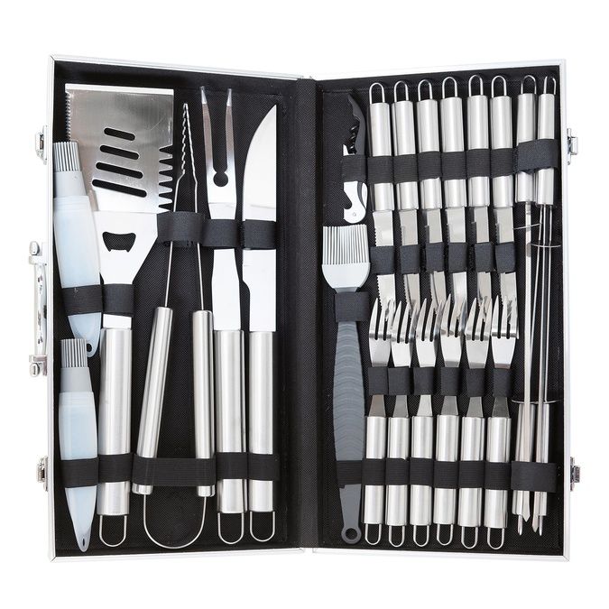 Набор инструментов для барбею в кейсе, 24 предмета LX-24