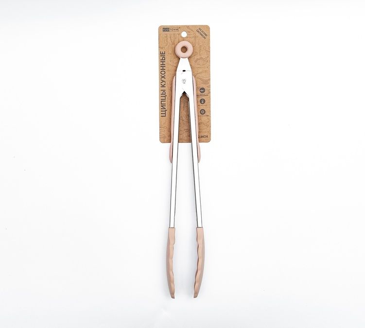 Кухонные щипцы, цвет - розовый 22012-P