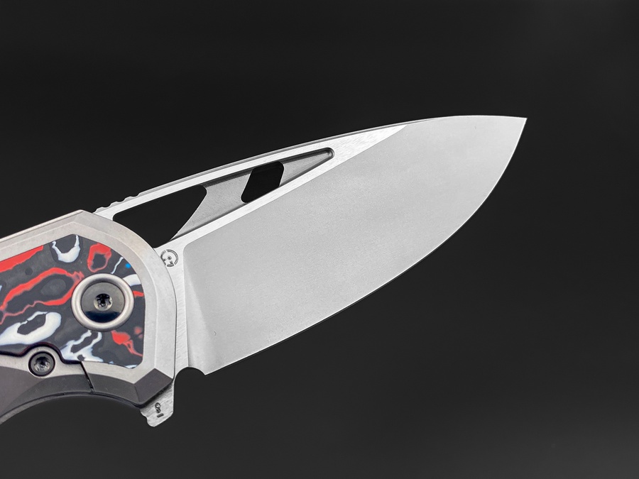 Складной нож Whale M390 Nebula Carbon