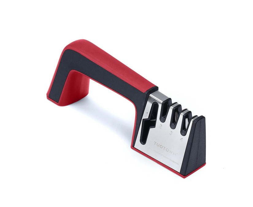 Ножеточка с разъемом для заточки ножниц S401-R, цвет красный