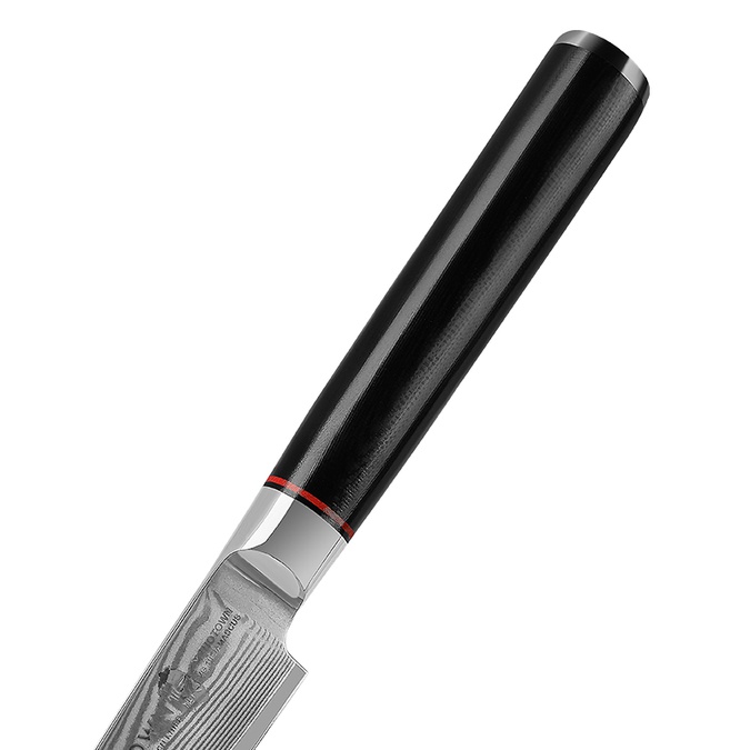 Овощной кухонный нож 213512, сталь VG10 DAMASCUS