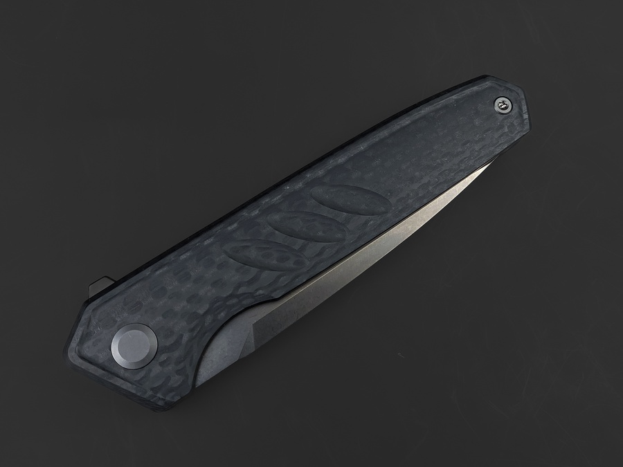 Складной нож Hrebet PVD T10S Carbon G10