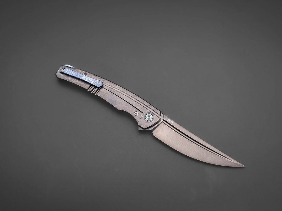 Складной нож SAIRA T14N DLC CrystalTi