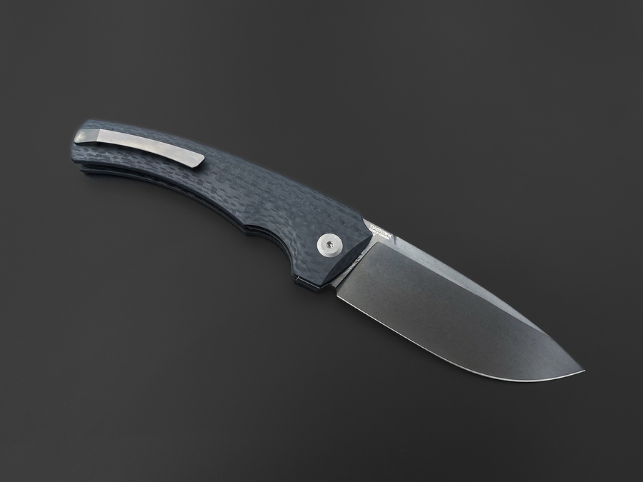 Складной нож Kurakh T10S PVD Carbon G10