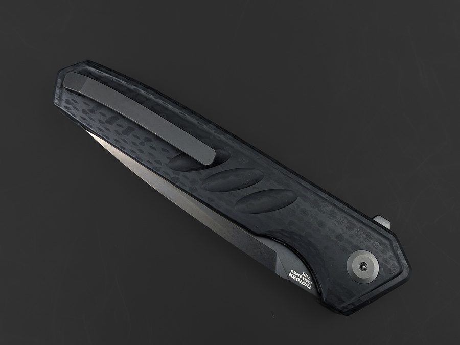 Складной нож Hrebet PVD T10S Carbon G10