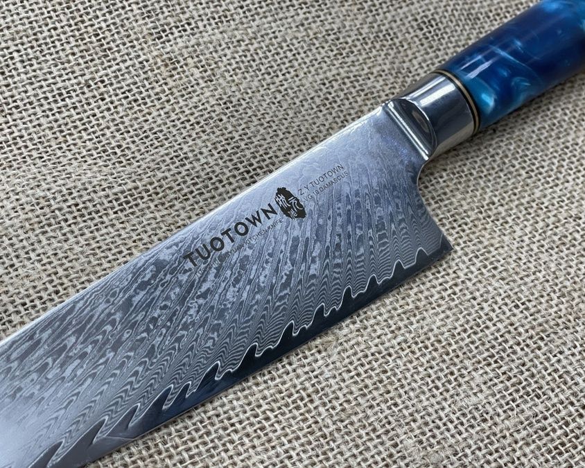 TWB-D7 дамасская сталь VG10