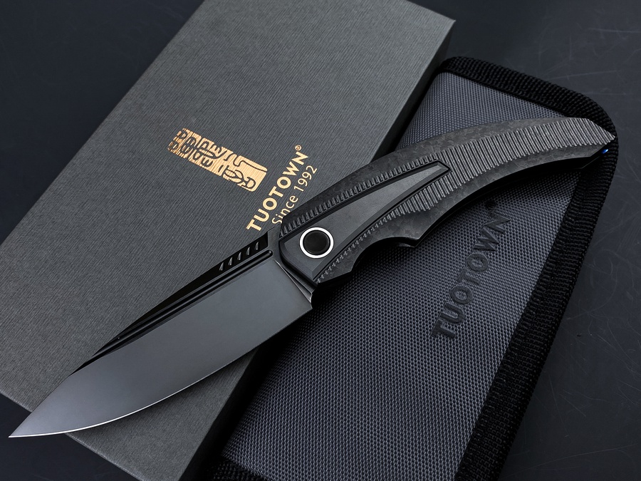 Складной нож Marron Tmax DLC Crystal TI