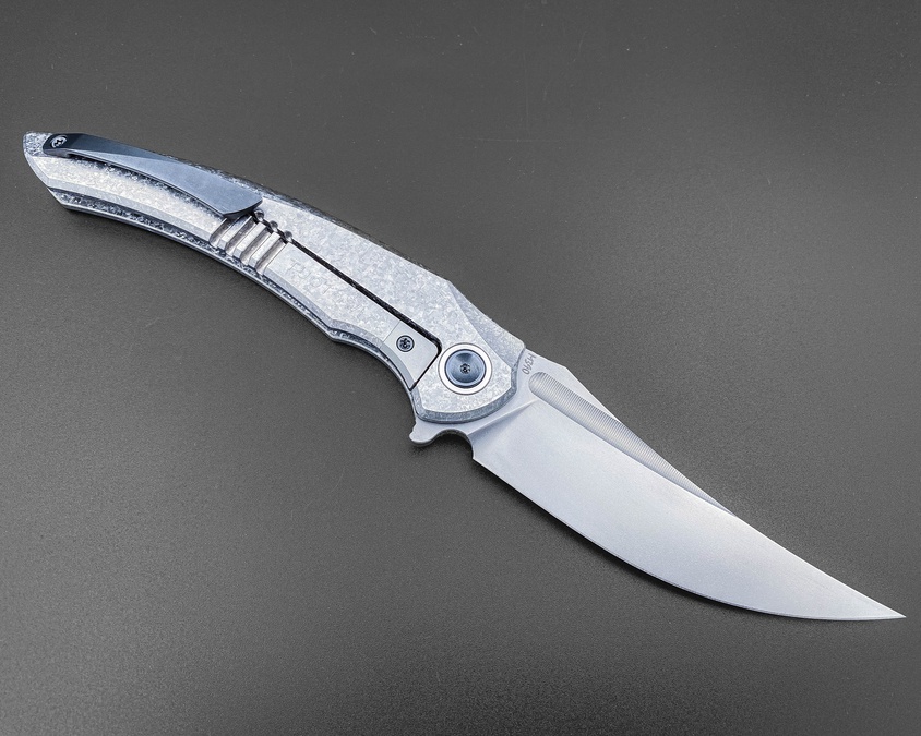 Складной нож Alatus1 M390 CrystalTi