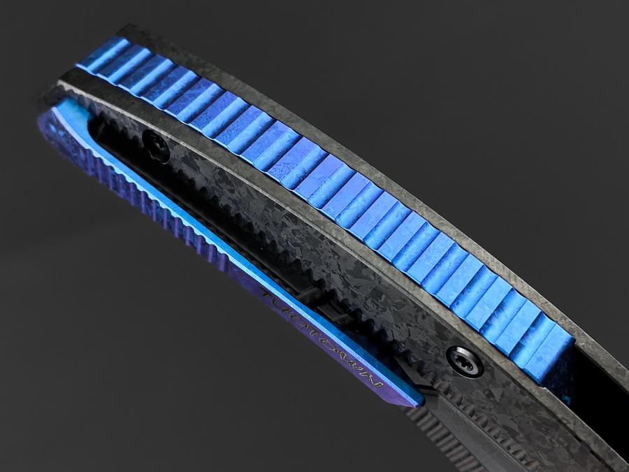 Складной нож Marron Tmax DLC Crystal TI