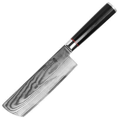 Шинковачный кухонный нож Цай Дао 217006, сталь VG10 DAMASCUS