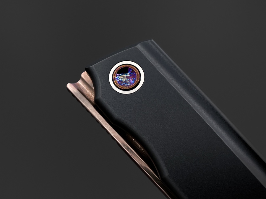 Складной нож Common VG10 Damascus Oxydized