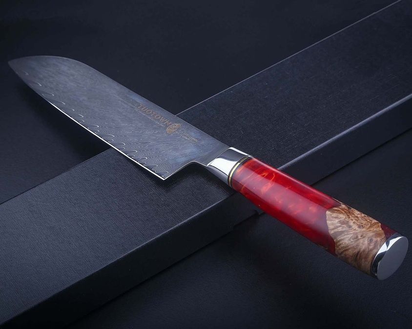 TWR-D6 дамасская сталь VG10