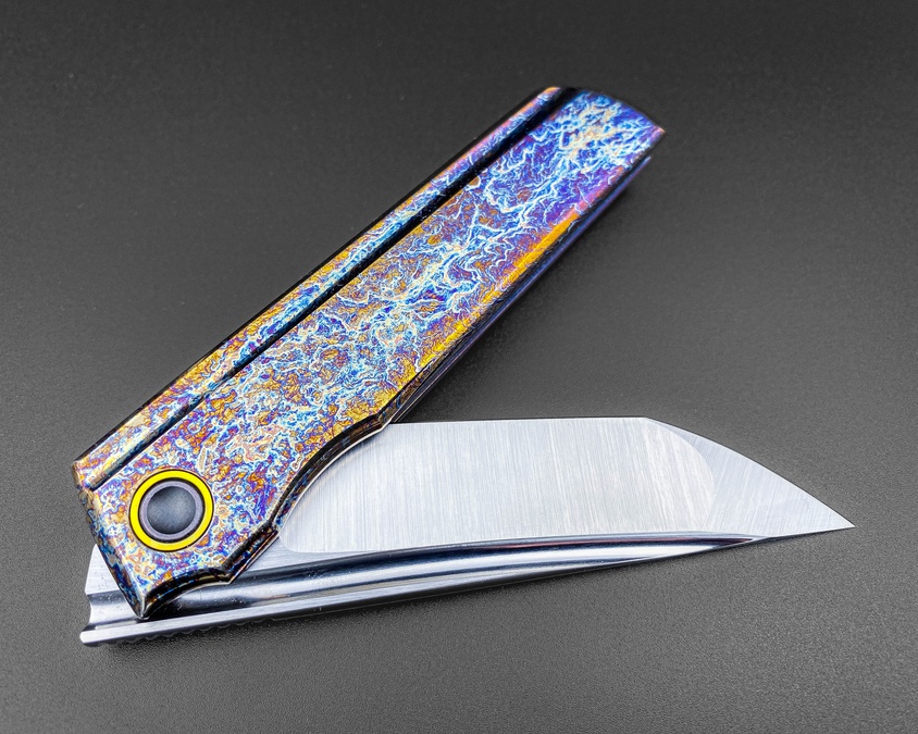 Складной нож Common M390 Flamed Titanium