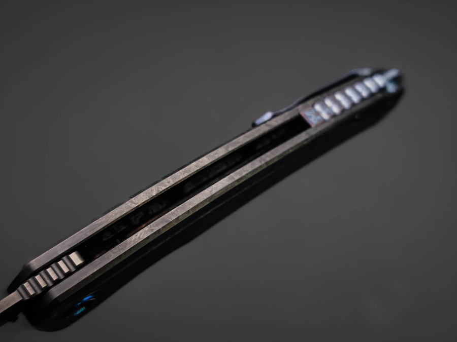 Складной нож SAIRA T14N DLC CrystalTi