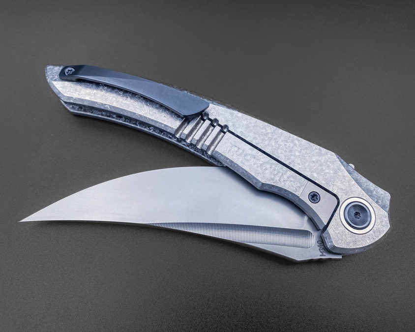 Складной нож Alatus1 M390 CrystalTi