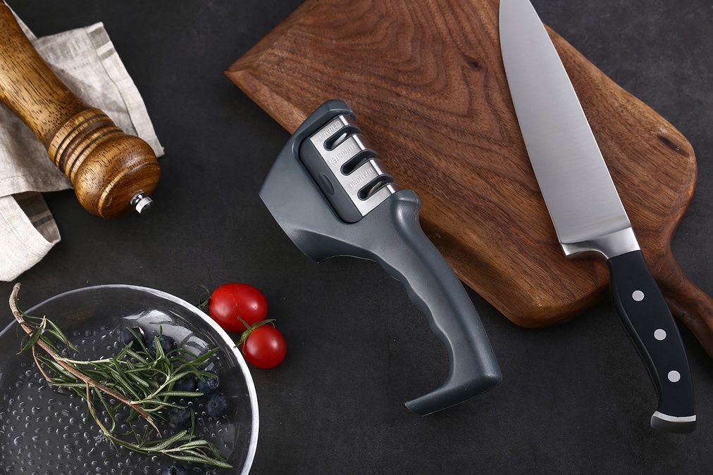 Точилка для ножей S302-GR2, цвет темно-серый