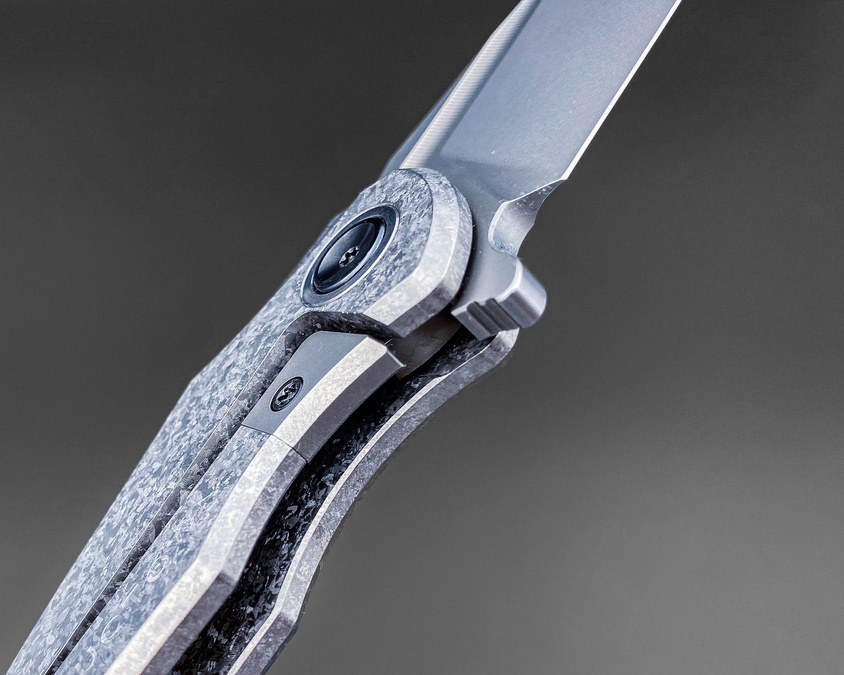 Складной нож Alatus1 M390 CrystalTi