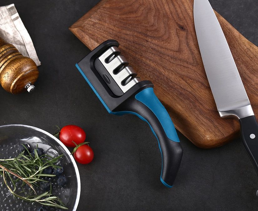 Ножеточка S301-BL, цвет синий