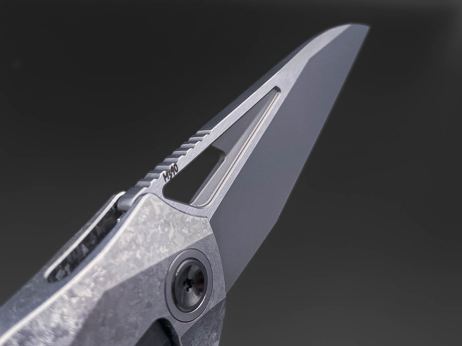 Складной нож Magpie M390 CrystalTi beadblast