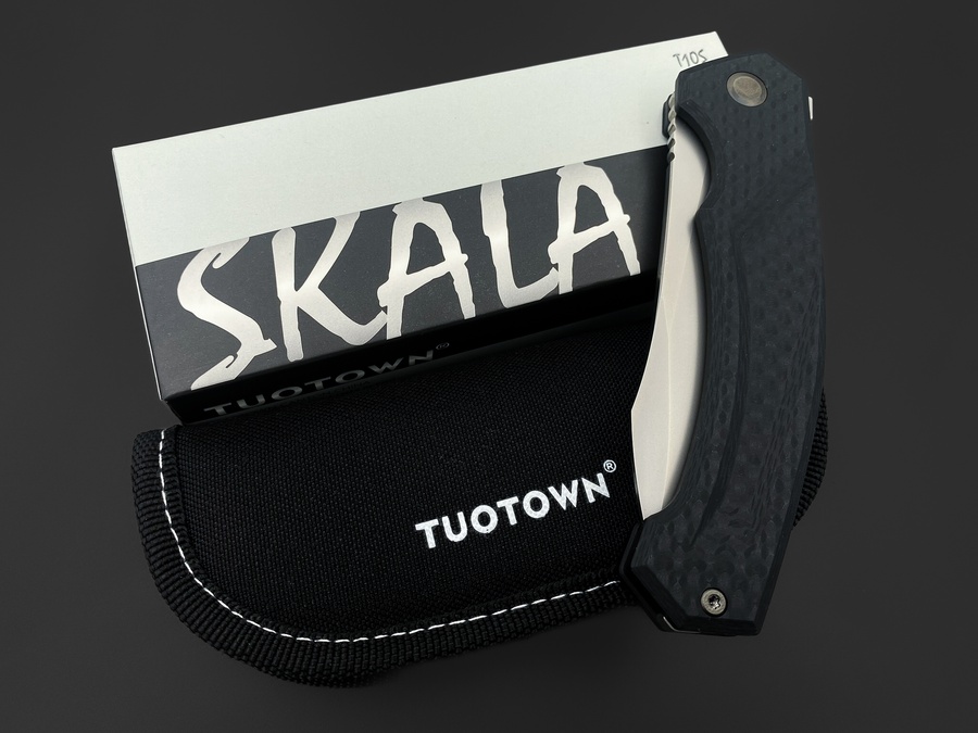 Складной нож Skala T10S Carbon G10