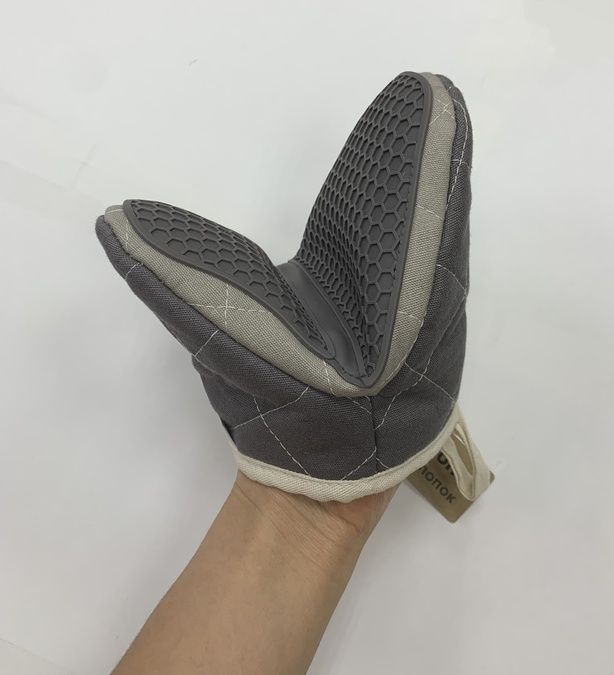 Прихватка кухонная, цвет - серый T103-6