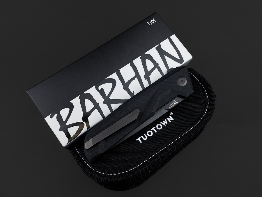 Складной нож Barhan PVD T10S Carbon G10