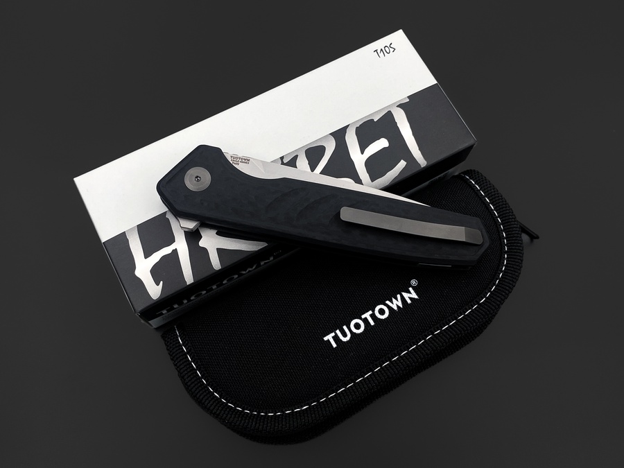 Складной нож Hrebet T10S Carbon G10