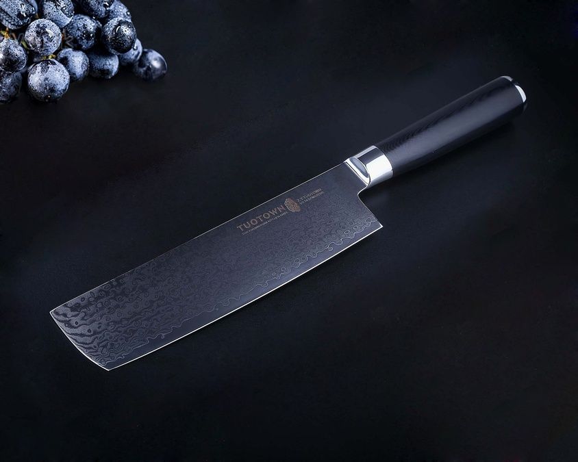 TG-D11 G10 Нож дамасская сталь VG10