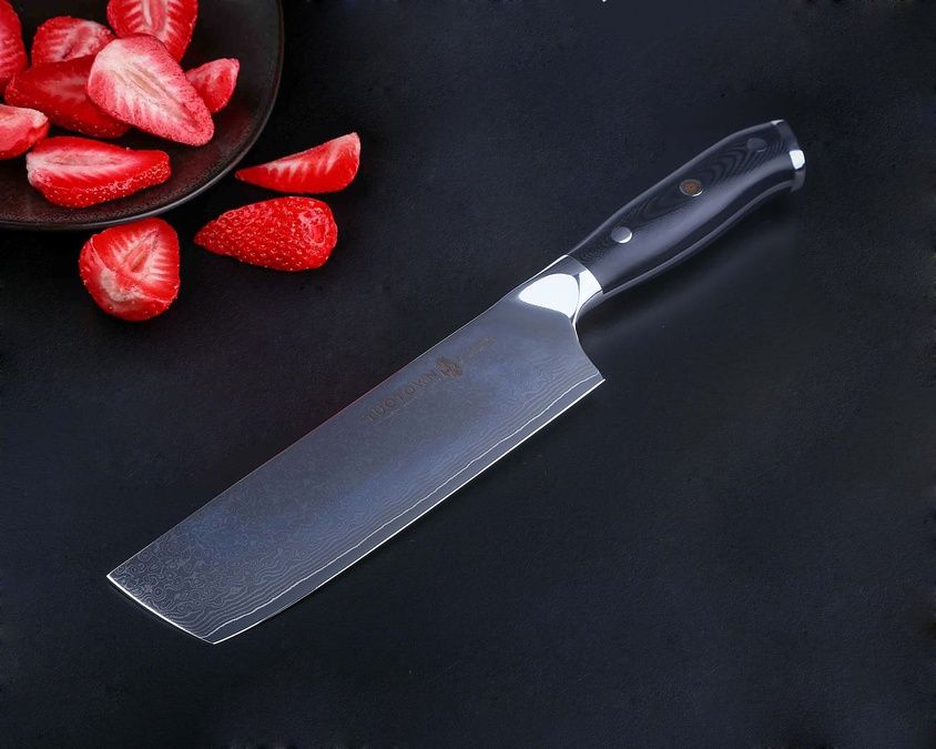 TX-D11 G10 Нож дамасская сталь VG10