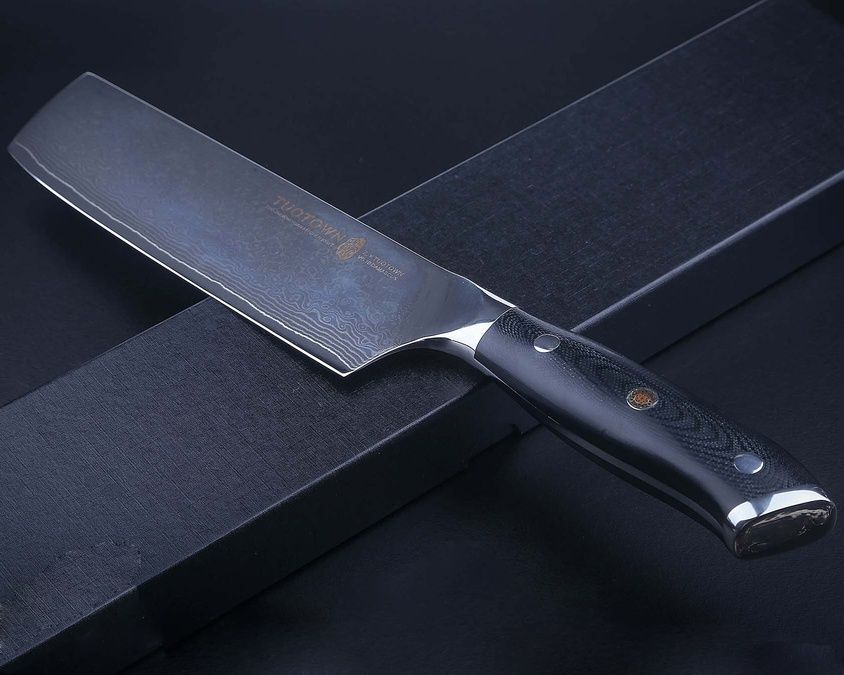 TX-D11 G10 Нож дамасская сталь VG10