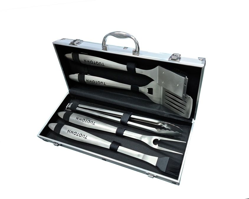 Набор инструментов для барбекю в кейсе, 5 предметов LXP-5