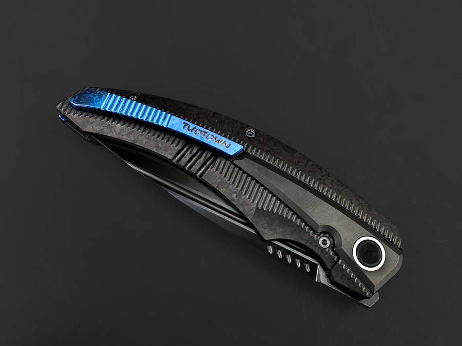 Складной нож Marron Tmax DLC Crystal TI