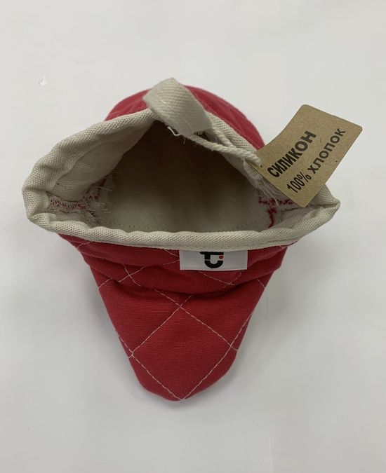 Прихватка кухонная, цвет - красный T103-8