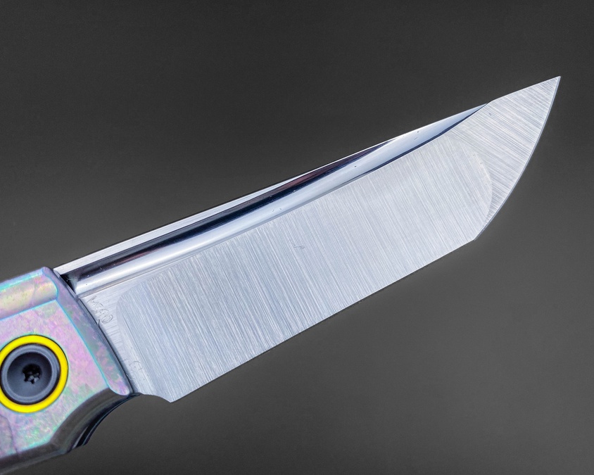 Складной нож Common M390 CrystalTi pink