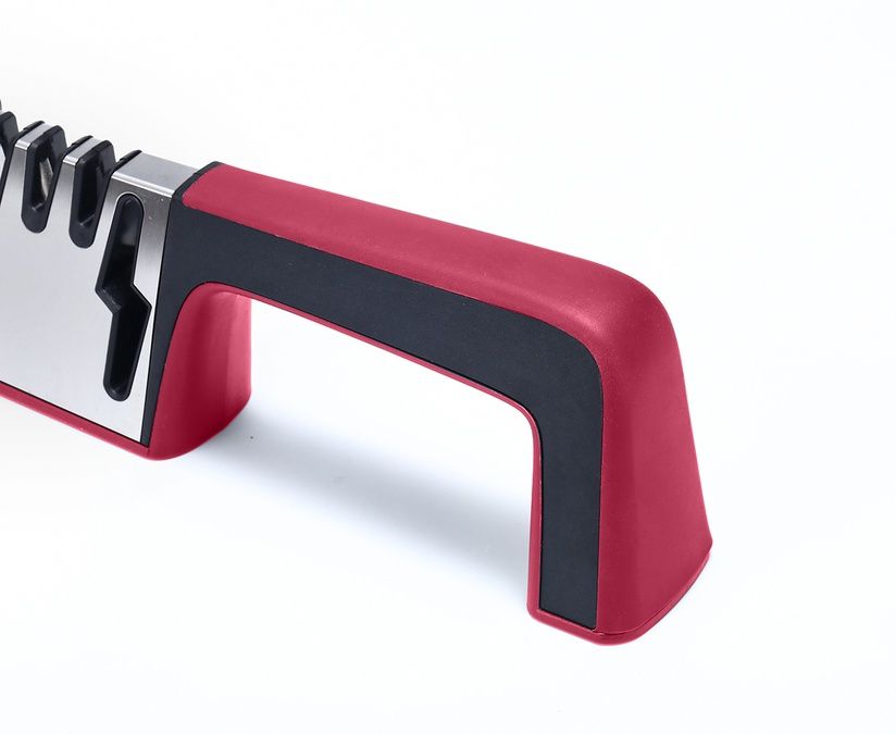 Ножеточка с разъемом для заточки ножниц S401-R, цвет красный