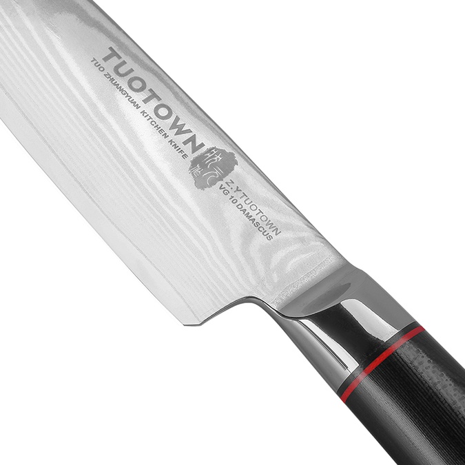 Малый кухонный нож Шеф 215011, сталь VG10 DAMASCUS