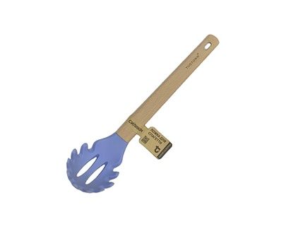 Ложка кухонная для спагетти, цвет - синий 4007-BL