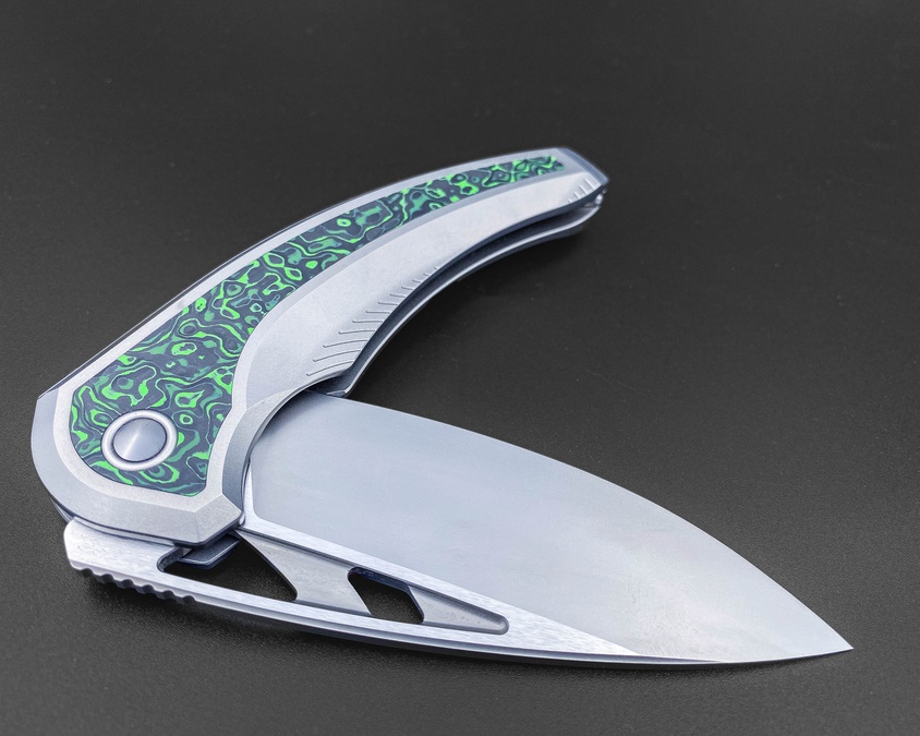 Складной нож Whale M390 Jungle Wear Carbon