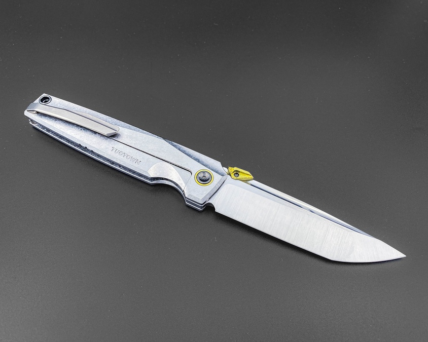 Складной нож Asesino M390 Crystal Ti