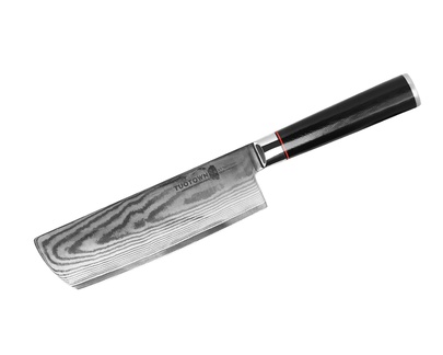 Шинковачный кухонный нож Цай Дао 217006, сталь VG10 DAMASCUS