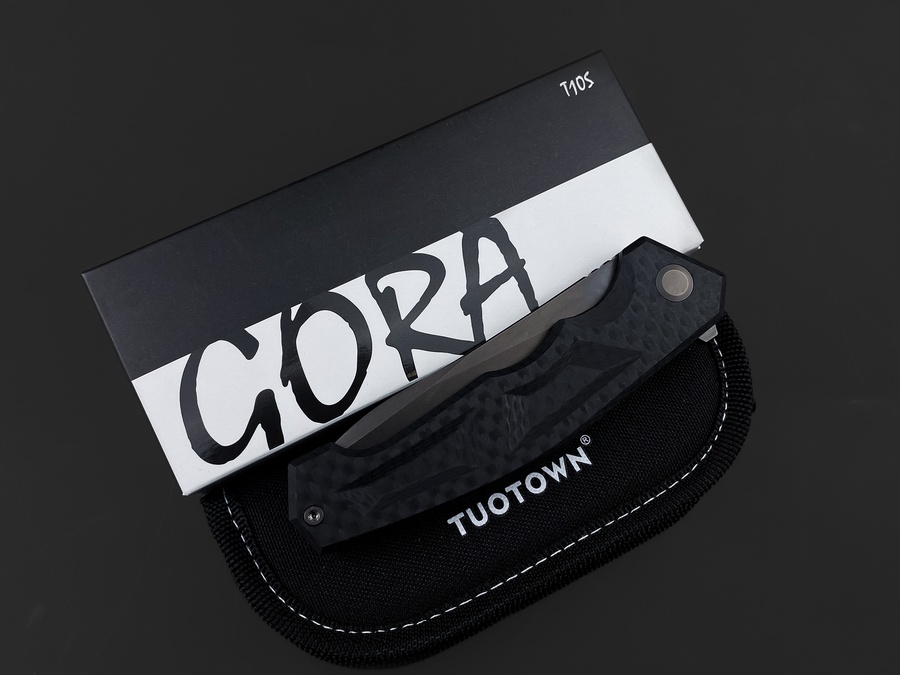 Складной нож Gora PVD T10S Carbon G10